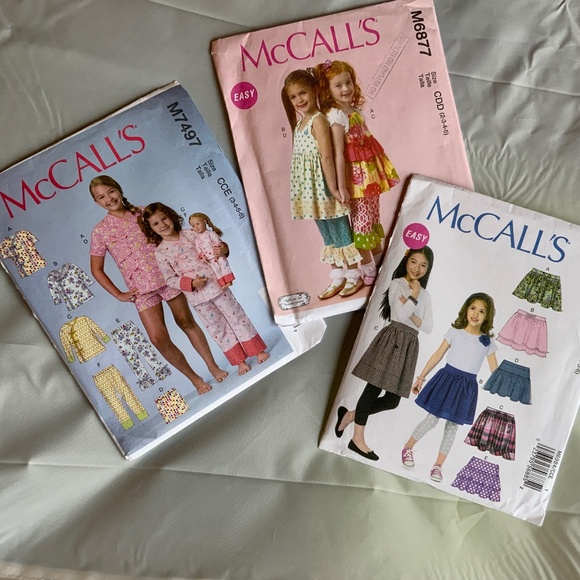 McCALL’S Sewing Pattern - Girls 2, 3, 4, 5 - Picture 1 of 5